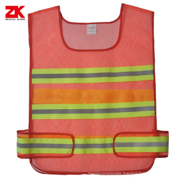 Polyester road reflective vest